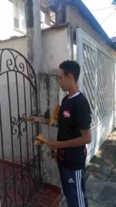 Panfletagem em Liberdade-SP